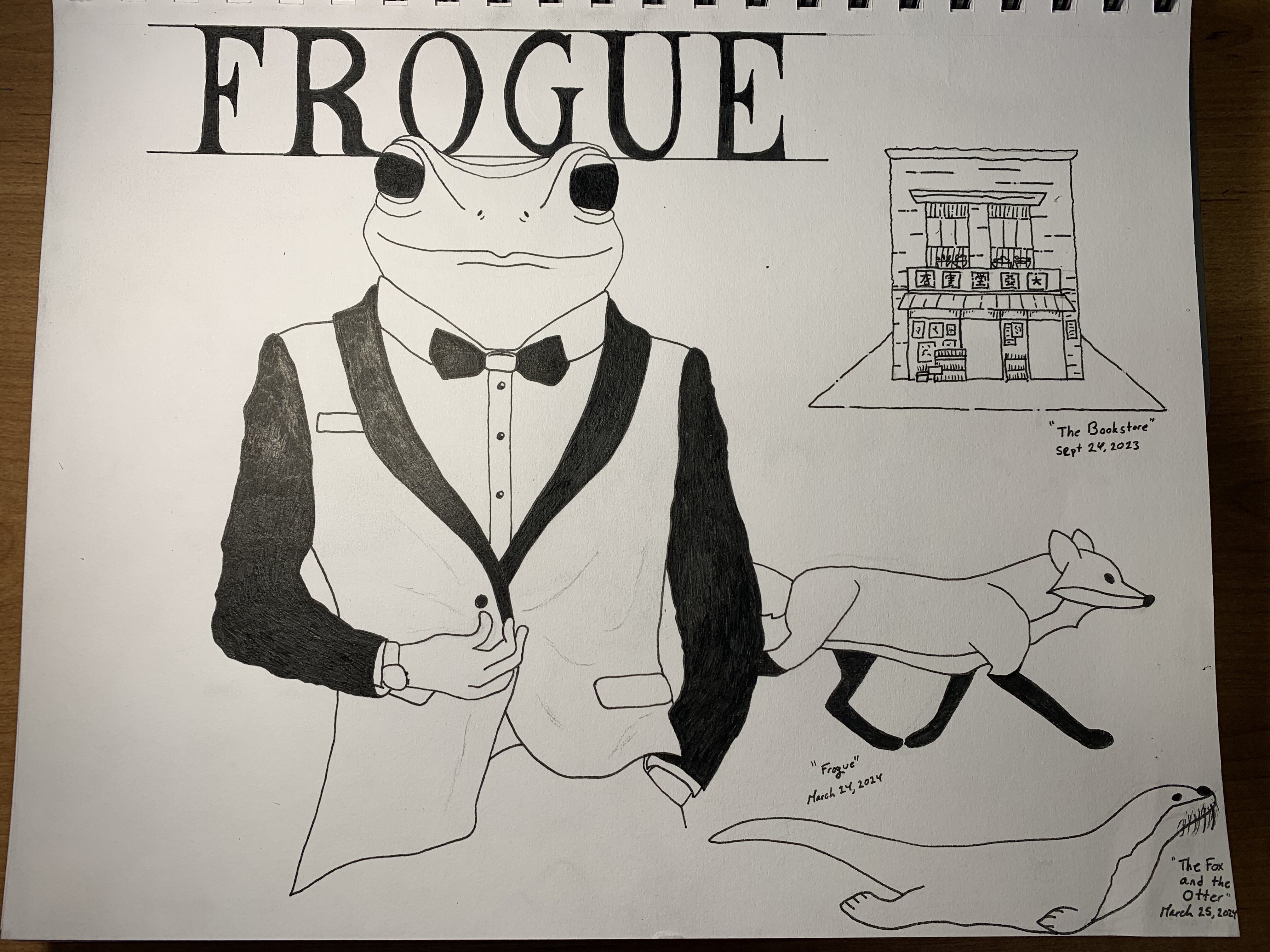 Western drawing project