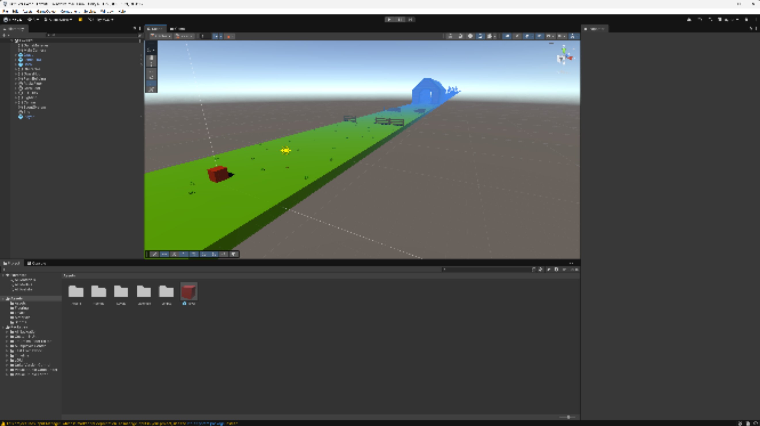 Unity editor view of First Ever Game