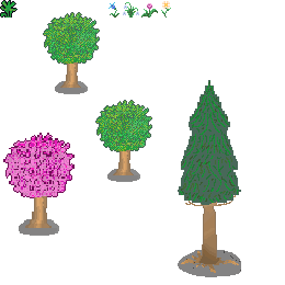 Harvest Haven tree and plant assets