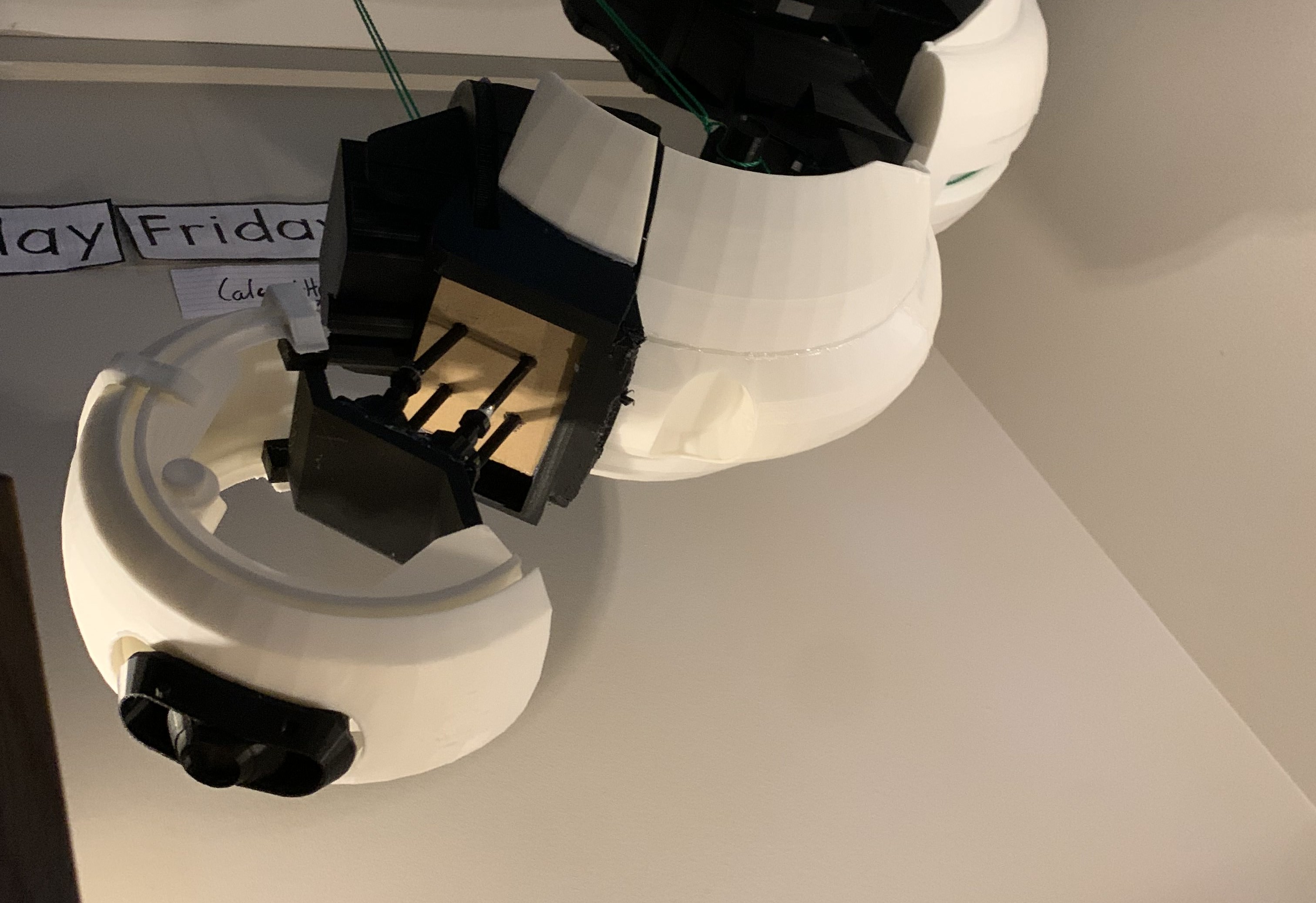 3D printed GLaDOS preview