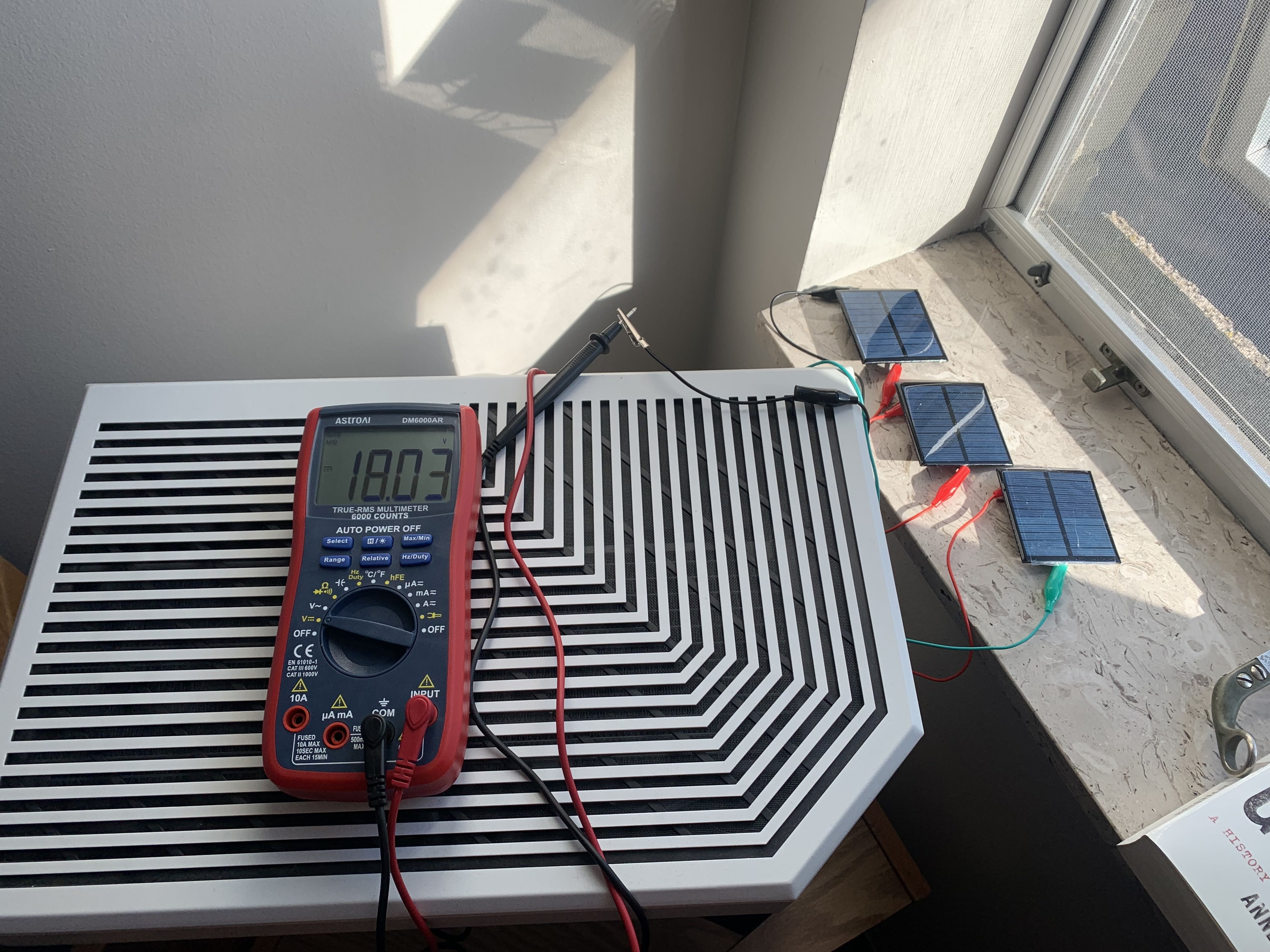 Solar cells for testing